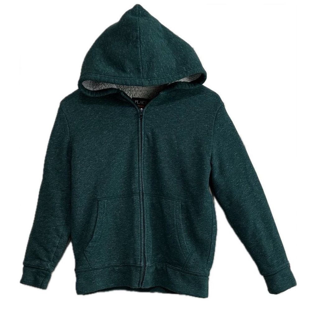 Place Dark Green Kids Hoodie (Size L 10/12)